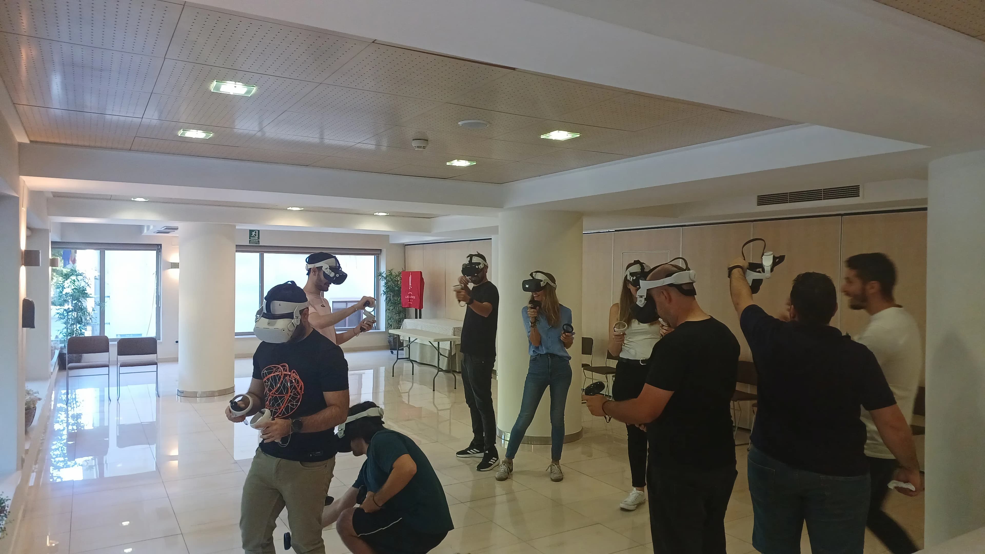 Equipo TWT-TS — Kick Off 2024, realidad virtual